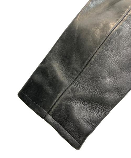 KADOYA（カドヤ）KADOYA (カドヤ) ライダースジャケット ブラック サイズ:Lの古着・服飾アイテム