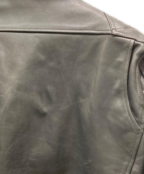 KADOYA（カドヤ）KADOYA (カドヤ) ライダースジャケット ブラック サイズ:Lの古着・服飾アイテム