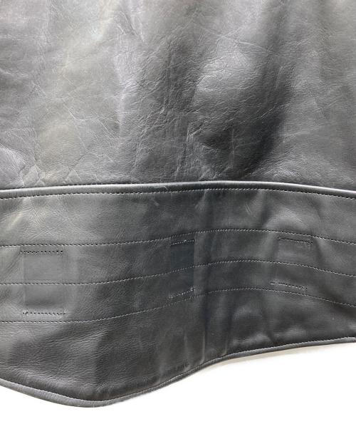 KADOYA（カドヤ）KADOYA (カドヤ) ライダースジャケット ブラック サイズ:Lの古着・服飾アイテム