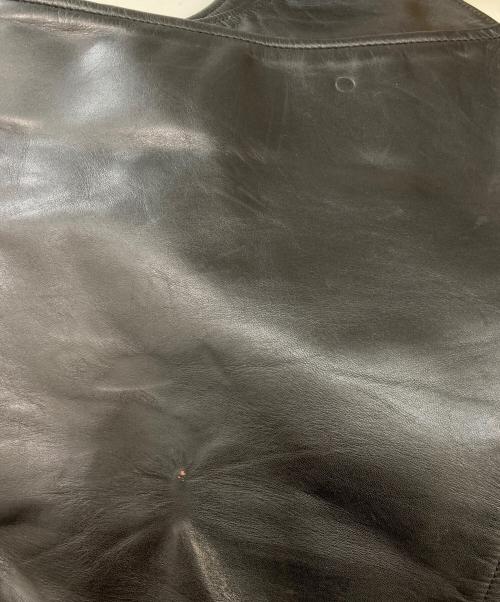 KADOYA（カドヤ）KADOYA (カドヤ) レザーチャップス ブラック サイズ:23の古着・服飾アイテム