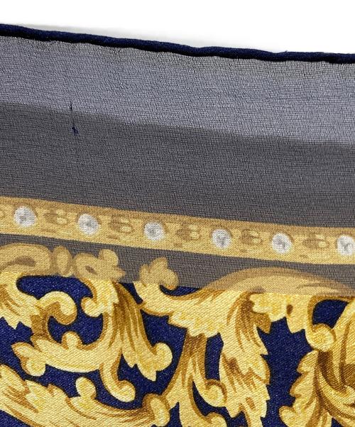 Christian Dior（クリスチャン ディオール）Christian Dior (クリスチャン ディオール) シルクスカーフ ブルーの古着・服飾アイテム