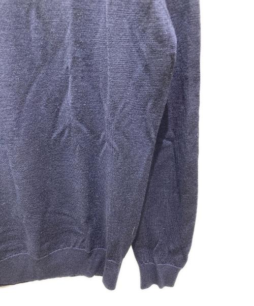 JOHN SMEDLEY（ジョンスメドレー）JOHN SMEDLEY (ジョンスメドレー) タートルネックウールニット ネイビー サイズ:Mの古着・服飾アイテム