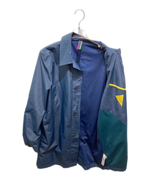 PS Paul Smith（ＰＳポールスミス）PS Paul Smith (ＰＳポールスミス) ステンカラーコート ネイビー サイズ:XLの古着・服飾アイテム