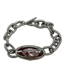 DIESEL（ディーゼル）の古着「SOLID STAINLESS STEEL」｜シルバー