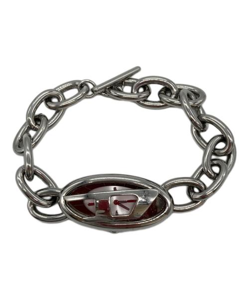 DIESEL（ディーゼル）DIESEL (ディーゼル) SOLID STAINLESS STEEL シルバーの古着・服飾アイテム