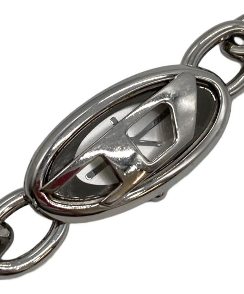 DIESEL（ディーゼル）DIESEL (ディーゼル) SOLID STAINLESS STEEL シルバーの古着・服飾アイテム