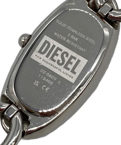 DIESEL（ディーゼル）DIESEL (ディーゼル) SOLID STAINLESS STEEL シルバーの古着・服飾アイテム