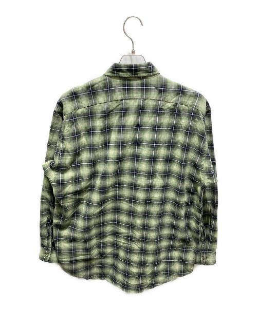 Patagonia（パタゴニア）Patagonia (パタゴニア) オーガニックコットンオンブレチェックシャツ グリーン サイズ:Mの古着・服飾アイテム