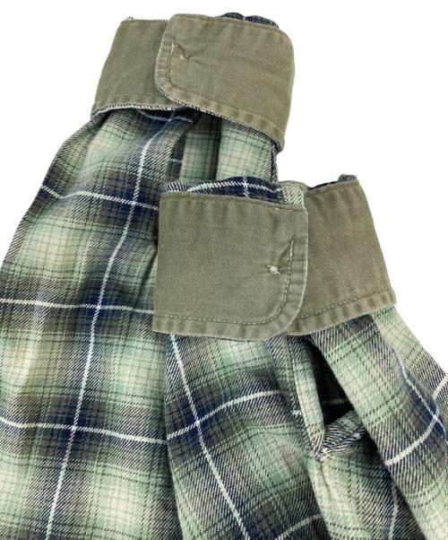 Patagonia（パタゴニア）Patagonia (パタゴニア) オーガニックコットンオンブレチェックシャツ グリーン サイズ:Mの古着・服飾アイテム