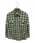 Patagonia（パタゴニア）の古着「オーガニックコットンオンブレチェックシャツ」｜グリーン