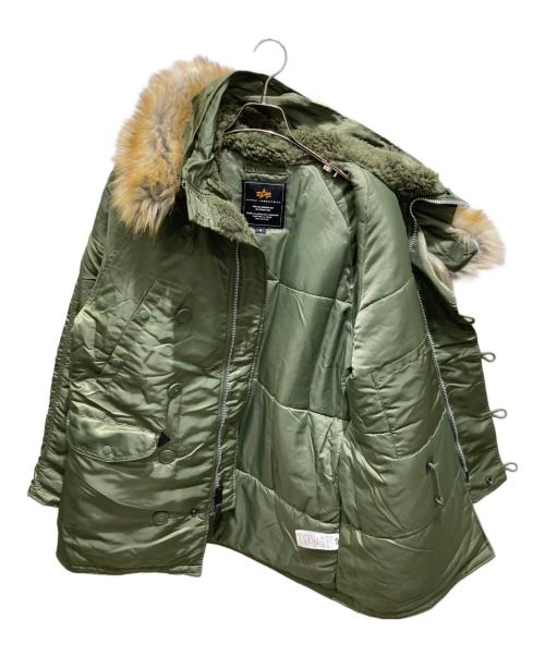 ALPHA（アルファ）ALPHA (アルファ) フライトジャケットN-3B CORE SPEC グリーン サイズ:Mの古着・服飾アイテム