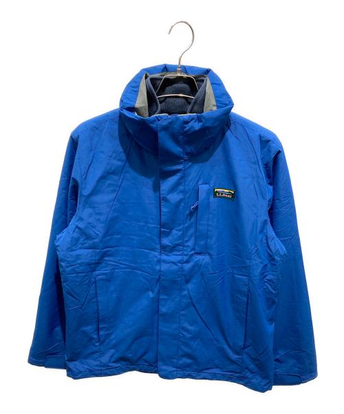 L.L.Bean（エルエルビーン）L.L.Bean (エルエルビーン) Sweater Fleece 3-in-1 Jacket ブルー サイズ:Mの古着・服飾アイテム