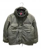 ALPHAアルファ）の古着「THERMOLITE M-65フィールドジャケット」｜グリーン