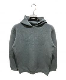 THE NORTH FACE（ザ ノース フェイス）の古着「GLOBEFIT HOODIE」｜グレー