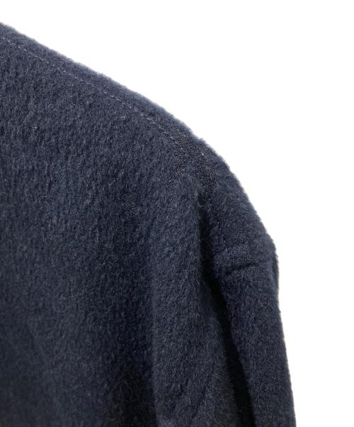 Christian Dior MONSIEUR（クリスチャンディオールムッシュ）Christian Dior MONSIEUR (クリスチャンディオールムッシュ) ウールアルパカコート ネイビー サイズ:Lの古着・服飾アイテム