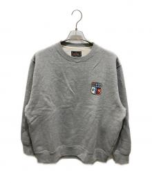 BEAMS PLUS×PALACE（ビームスプラス×パレス）の古着「GRAPHIC CREW　グラフィッククルー」｜グレー