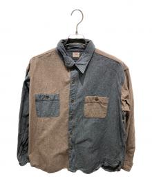 SUGAR CANE×BEAMS（シュガーケーン×ビームス）の古着「長袖シャツ」｜グレー