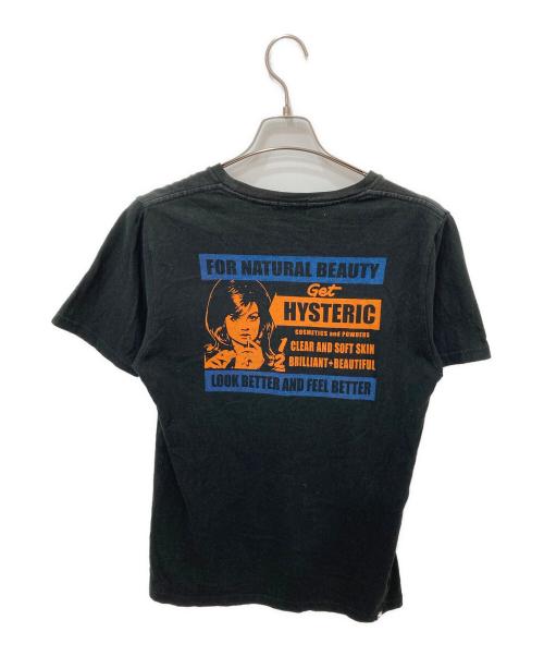 Hysteric Glamour（ヒステリックグラマー）Hysteric Glamour (ヒステリックグラマー) 半袖カットソー ブラック サイズ:Ｍの古着・服飾アイテム