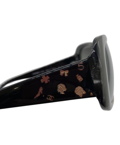 CHANEL（シャネル）CHANEL (シャネル) サングラス ブラック サイズ:55□15の古着・服飾アイテム