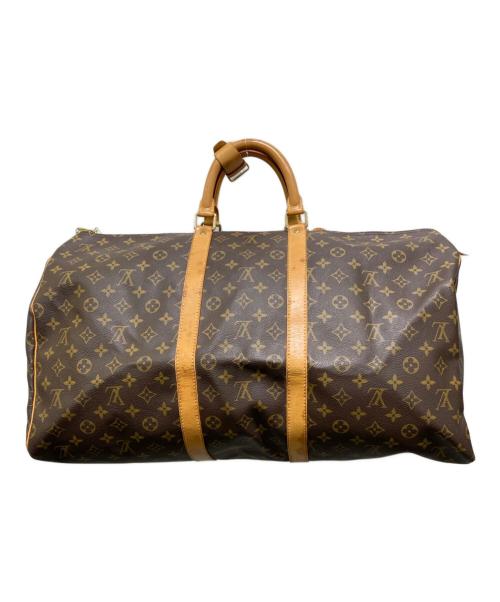 LOUIS VUITTON（ルイ ヴィトン）LOUIS VUITTON (ルイ ヴィトン) トラベルバッグ　モノグラム　キーポル55 ブラウンの古着・服飾アイテム