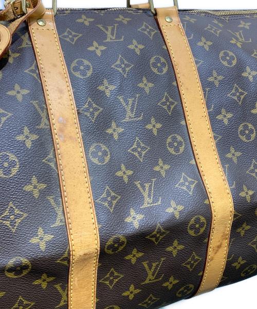 LOUIS VUITTON（ルイ ヴィトン）LOUIS VUITTON (ルイ ヴィトン) トラベルバッグ　モノグラム　キーポル55 ブラウンの古着・服飾アイテム
