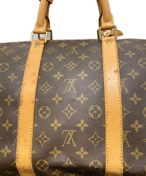 LOUIS VUITTON（ルイ ヴィトン）LOUIS VUITTON (ルイ ヴィトン) トラベルバッグ　モノグラム　キーポル55 ブラウンの古着・服飾アイテム