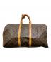 LOUIS VUITTON (ルイ ヴィトン) トラベルバッグ　モノグラム　キーポル55 ブラウン：60000円