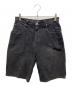 cross colors（クロスカラーズ）の古着「バギーデニムショートパンツ」｜ブラック