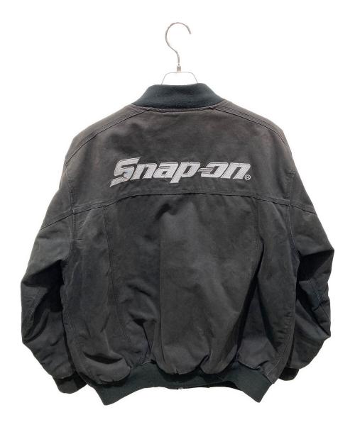 SNAP-ON（スナップオン）SNAP-ON (スナップオン) マルチポケットワークジャケット ブラック サイズ:XLの古着・服飾アイテム