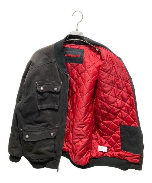 SNAP-ON（スナップオン）SNAP-ON (スナップオン) マルチポケットワークジャケット ブラック サイズ:XLの古着・服飾アイテム