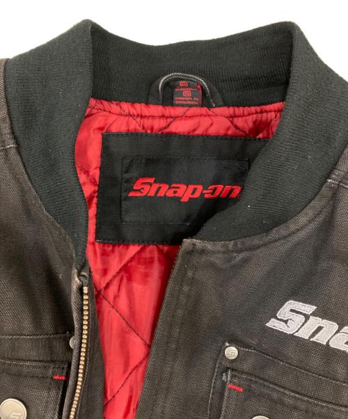 SNAP-ON（スナップオン）SNAP-ON (スナップオン) マルチポケットワークジャケット ブラック サイズ:XLの古着・服飾アイテム