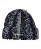 SUPREMEシュプリーム）の古着「Tinsel Stripe Beanie　ティンセル ストライプ ビーニー」｜ブラック