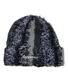 SUPREME（シュプリーム）の古着「Tinsel Stripe Beanie　ティンセル ストライプ ビーニー」｜ブラック