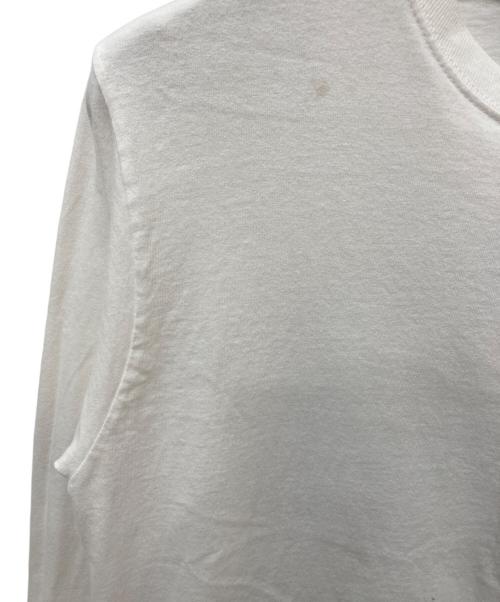 stussy（ステューシー）stussy (ステューシー) 8 Ball Fade LS T-Shirt　8ボールフェードロングスリーブTシャツ ホワイト サイズ:Mの古着・服飾アイテム