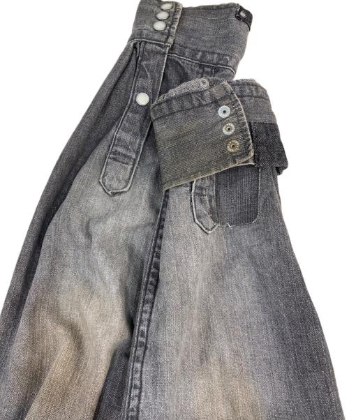 REMI RELIEF（レミレリーフ）REMI RELIEF (レミレリーフ) スカルスタッズウエスタンシャツ グレー サイズ:Lの古着・服飾アイテム