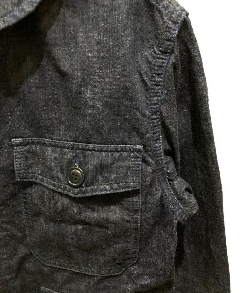 Ues（ウエス）Ues (ウエス) サマーフライトジャケット インディゴ サイズ:Lの古着・服飾アイテム