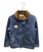 Uesウエス）の古着「Denim Deck Jacket　デニムデッキジャケット」｜インディゴ