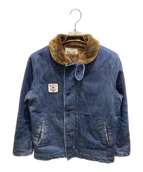 Ues（ウエス）Ues (ウエス) Denim Deck Jacket　デニムデッキジャケット  インディゴ サイズ:1の古着・服飾アイテム