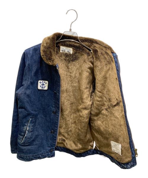 Ues（ウエス）Ues (ウエス) Denim Deck Jacket　デニムデッキジャケット  インディゴ サイズ:1の古着・服飾アイテム