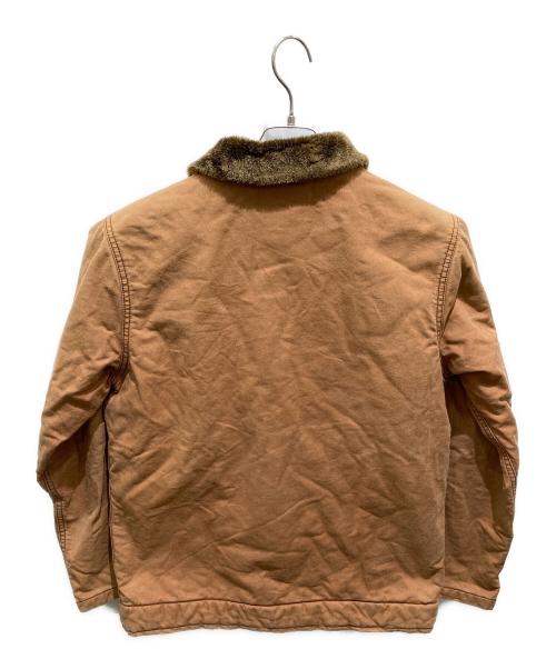 Ues（ウエス）Ues (ウエス) Denim Deck Jacket　デニムデッキジャケット  ブラウン サイズ:1の古着・服飾アイテム