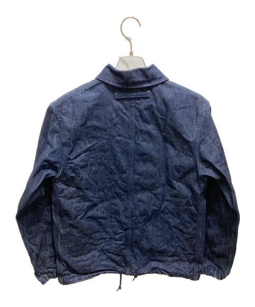 Ues（ウエス）Ues (ウエス) デニムワッペンジャケット インディゴ サイズ:2の古着・服飾アイテム