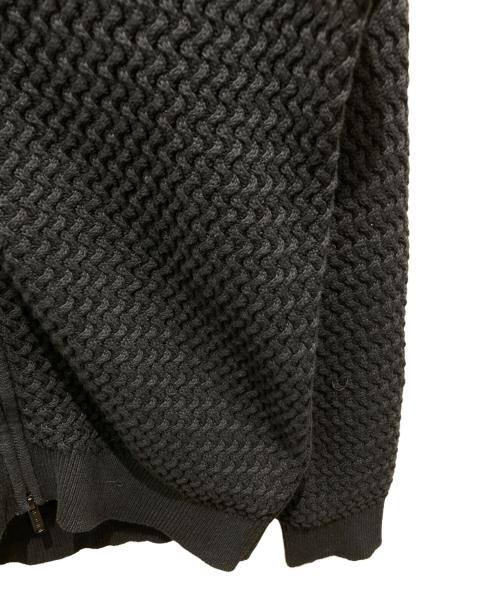 LACOSTE（ラコステ）LACOSTE (ラコステ) バスケットニットジップアップ ブラック サイズ:Mの古着・服飾アイテム