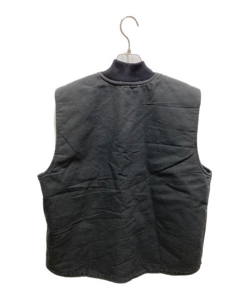 CarHartt（カーハート）CarHartt (カーハート) ダックベスト ブラック サイズ:Lの古着・服飾アイテム