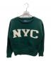 RALPH LAUREN（ラルフローレン）の古着「NYC ウォッシャブル ウールブレンド セーター」｜グリーン