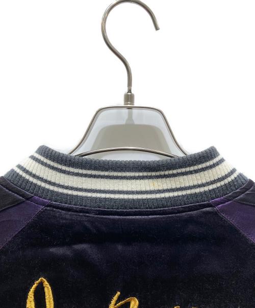 AVIREX（アヴィレックス）AVIREX (アヴィレックス) リバーシシブルスカジャン パープル サイズ:2XLの古着・服飾アイテム