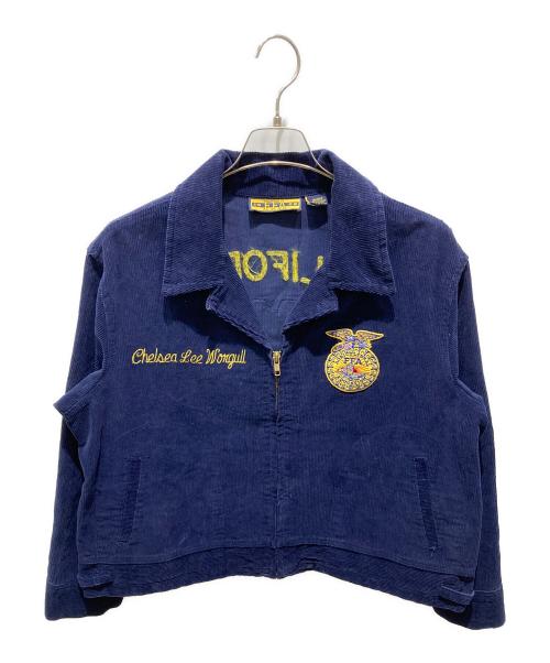 FFA（エフエフエー）FFA (エフエフエー) コーデュロイファーマーズジャケット ネイビー サイズ:46の古着・服飾アイテム