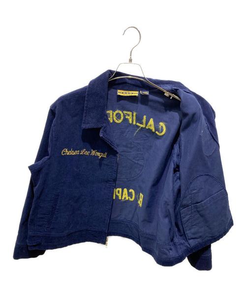 FFA（エフエフエー）FFA (エフエフエー) コーデュロイファーマーズジャケット ネイビー サイズ:46の古着・服飾アイテム