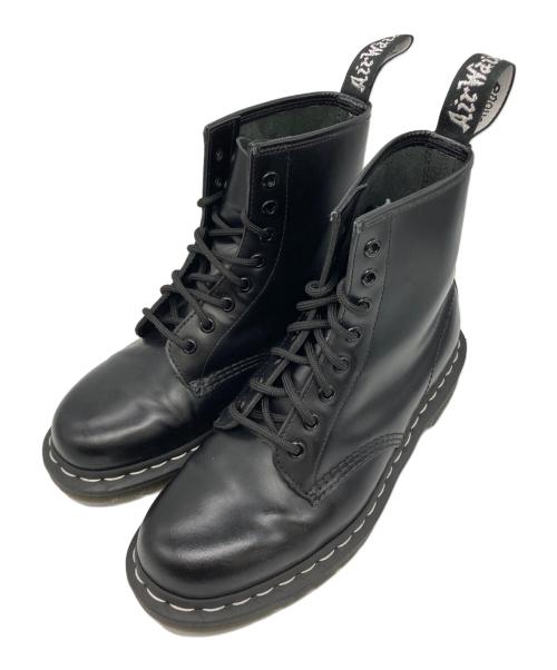 Dr.Martens（ドクターマーチン）Dr.Martens (ドクターマーチン) 1460 ホワイトステッチ 8 ホール ブーツ ブラック サイズ:7の古着・服飾アイテム