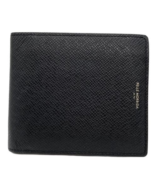 PELLE MORBIDA（ペッレモルビダ）PELLE MORBIDA (ペッレモルビダ) 2つ折り財布 ブラックの古着・服飾アイテム