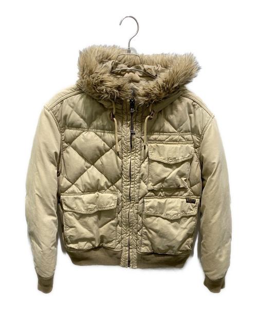POLO RALPH LAUREN（ポロ・ラルフローレン）POLO RALPH LAUREN (ポロ・ラルフローレン) ダウンジャケット ベージュ サイズ:Lの古着・服飾アイテム